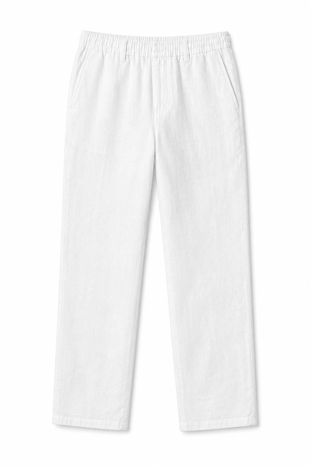 Venezia Straight-Fit Linen Pants