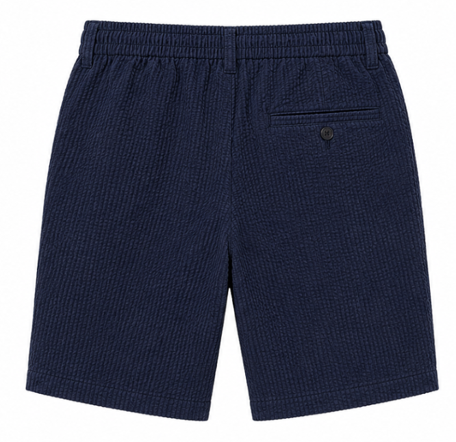 Cagliari Tapered-Fit Seersucker Shorts